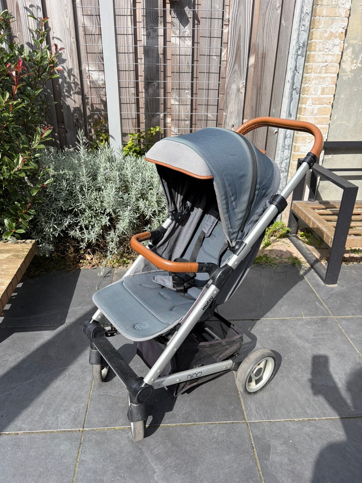 Mutsy Nexo buggy, Kinderen en Baby's, Buggy's, Ophalen, Gebruikt, Overige merken, Verstelbare rugleuning