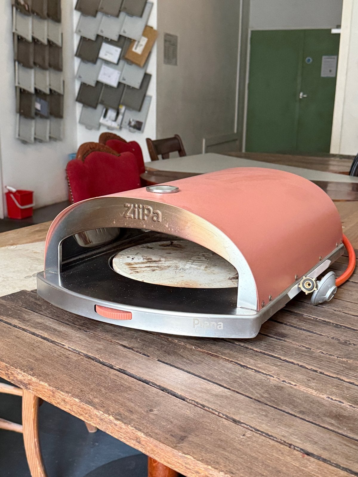 ZiiPa Piana Gas Pizzaoven - Zo goed als nieuw, Tuin en Terras, Ophalen of Verzenden, Zo goed als nieuw