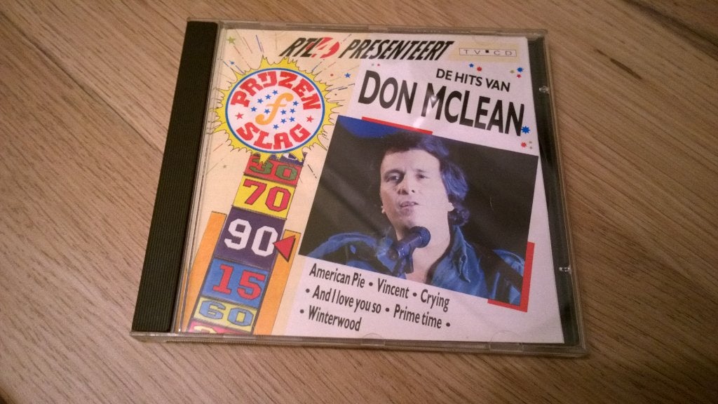 Rtl present - de hits van don mclean, Cd's en Dvd's, Cd's | Rock, Gebruikt, Poprock, Album, Ophalen