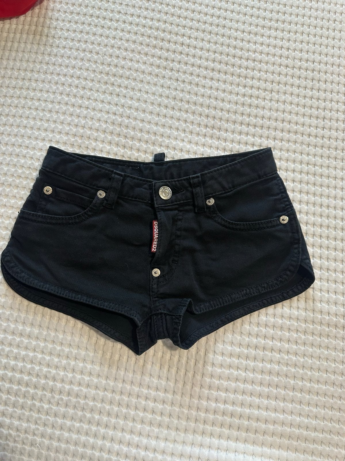 Dsquared2 korte jeans maat 116, Ophalen of Verzenden, Zo goed als nieuw, Meisje, Broek