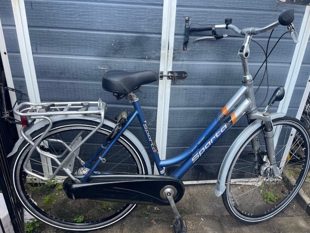 28" Sparta Amphion, 55 cm, 7 versnellingen, licht en slot!, Ophalen, Sparta, Versnellingen, 53 tot 56 cm