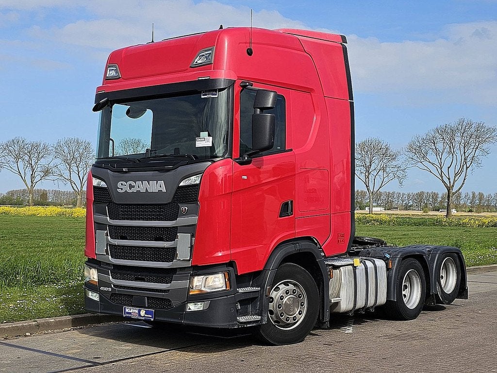 SCANIA S450 6x2 nb retarder, Automaat, Euro 6, Scania, Stoelverwarming
