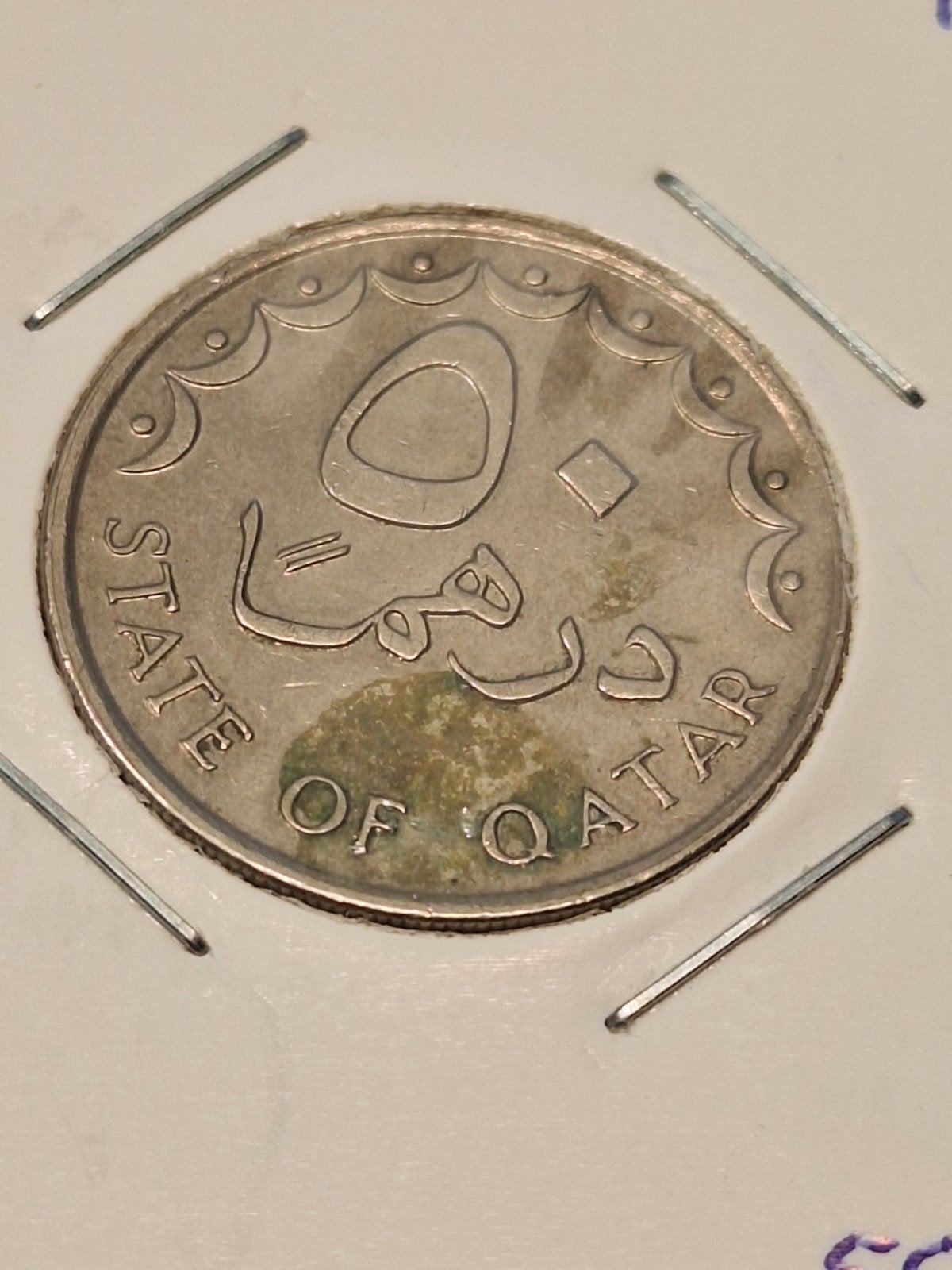 Qatar 50 dirhams 1993, Ophalen of Verzenden, Midden-Oosten