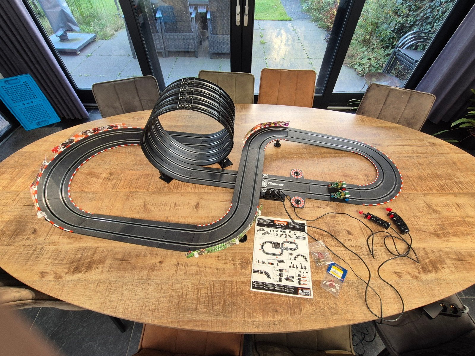 Carrera GO!!! Racebaan met Teenage Mutant Ninja Turtles, Ophalen, Carrera, Met looping, Elektrisch