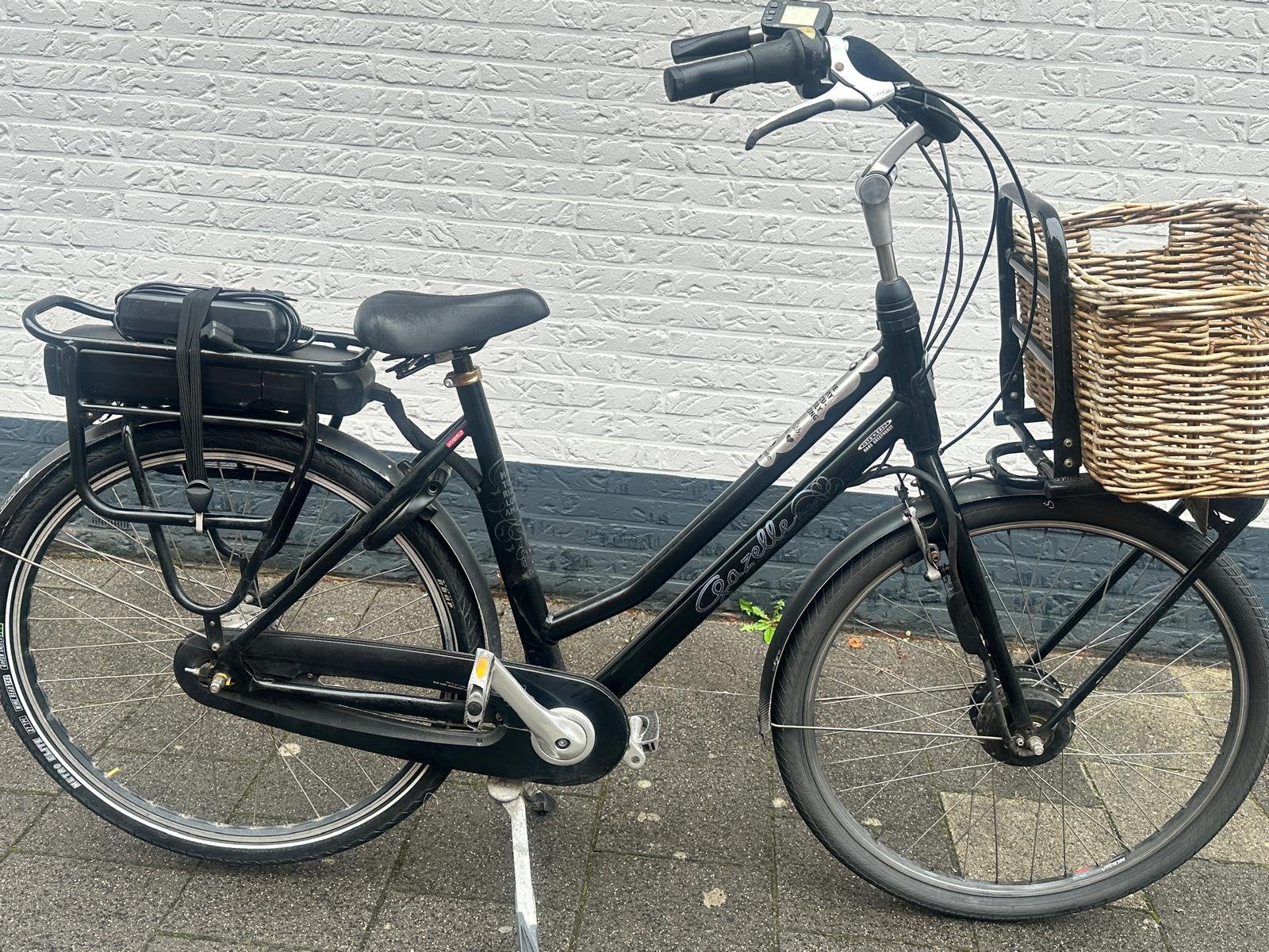 Gazelle elektrische damesfiets moederfiets, Ophalen, Gebruikt, 51 tot 55 cm, 50 km per accu of meer