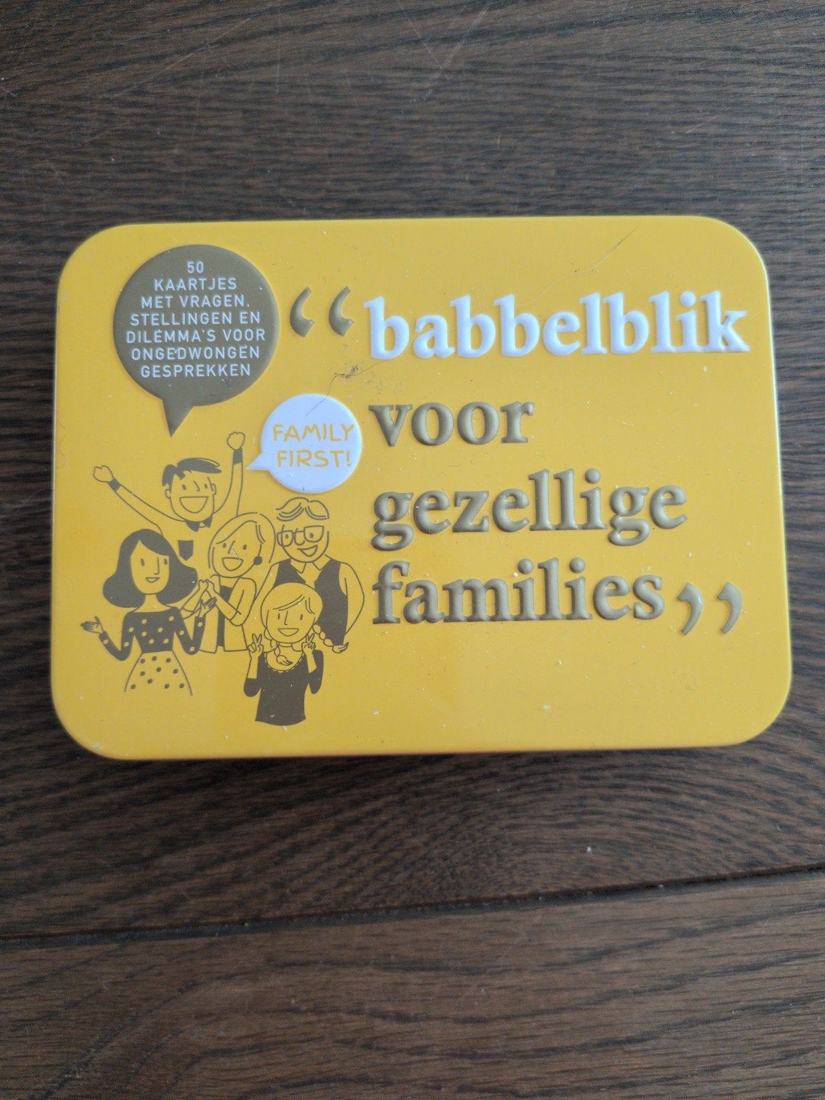Babbelblik voor gezellige families, Drie of vier spelers, Ophalen, Zo goed als nieuw, HEMA