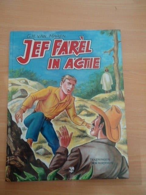 Jef Farel in actie, stripboek. van Maren & Horsthuis, Eén stripboek, Ophalen of Verzenden, Zo goed als nieuw