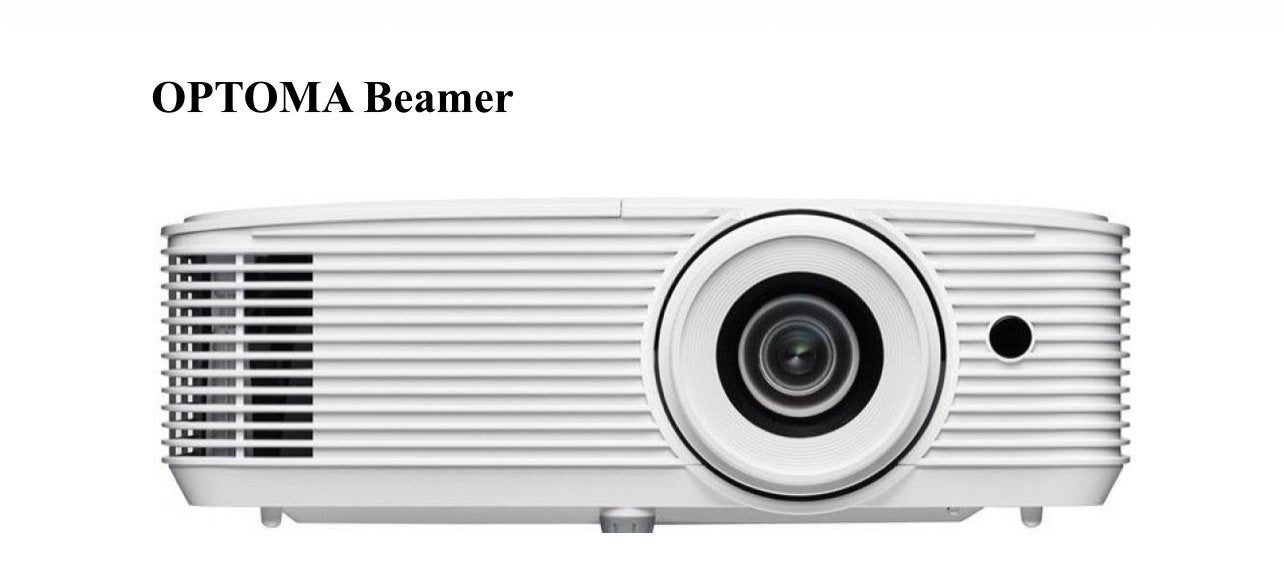 Beamer Optoma W400+, Ophalen of Verzenden, Zo goed als nieuw, Ultra HD (4K)