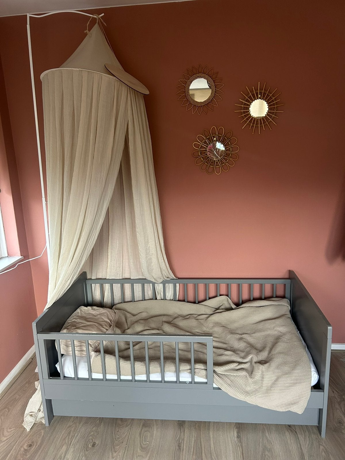 Klamboe met standaard, Ophalen, Zo goed als nieuw, 180 cm of meer, 70 tot 85 cm