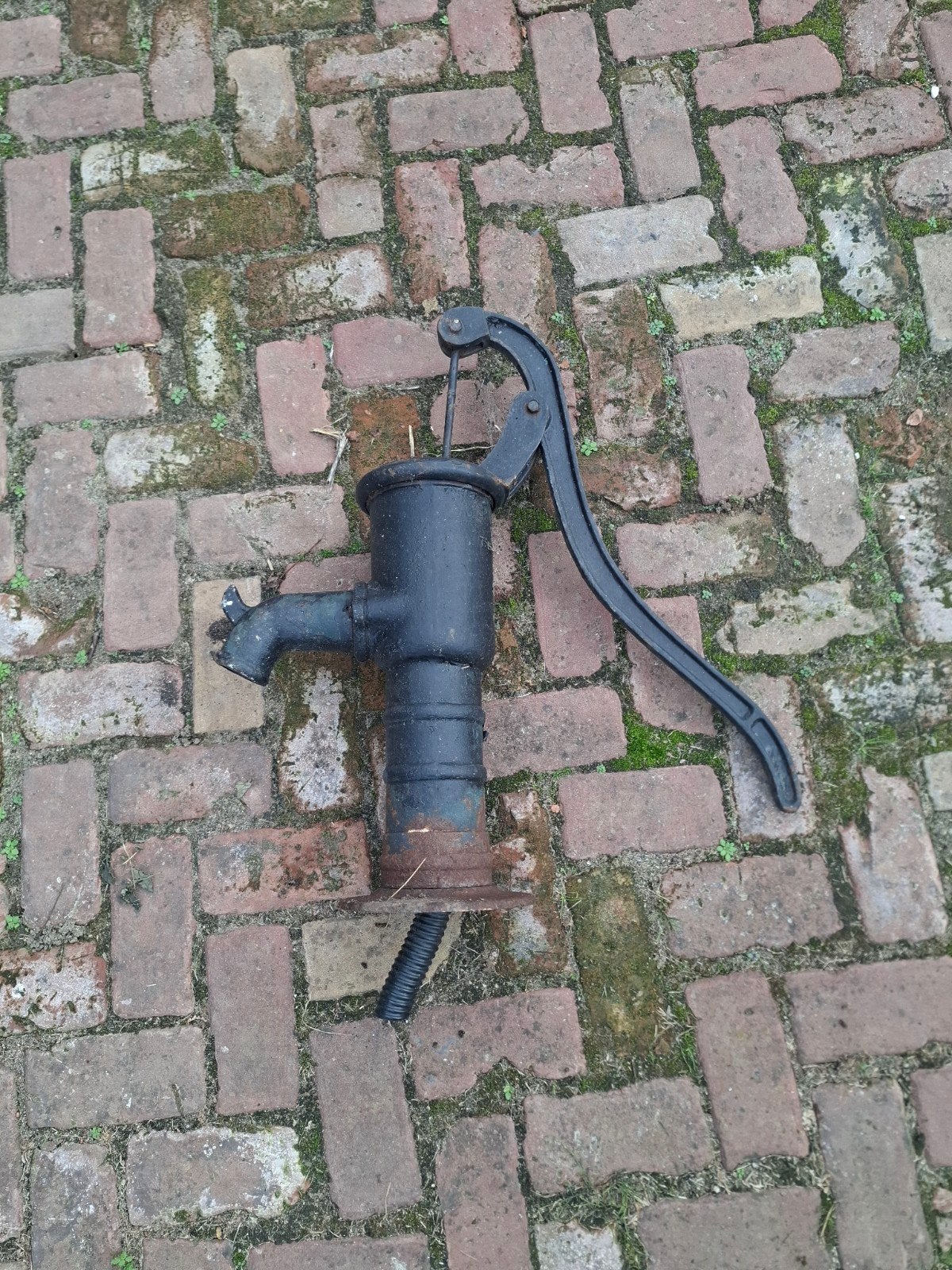 vintage gietijzeren handpomp, Ophalen, Gebruikt, Handmatig, Overige typen