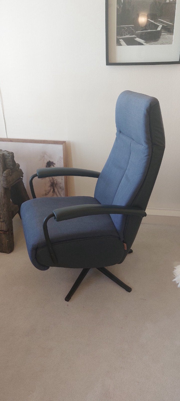 Nette prominent fauteuil, Ophalen, Zo goed als nieuw, 75 tot 100 cm, 50 tot 75 cm