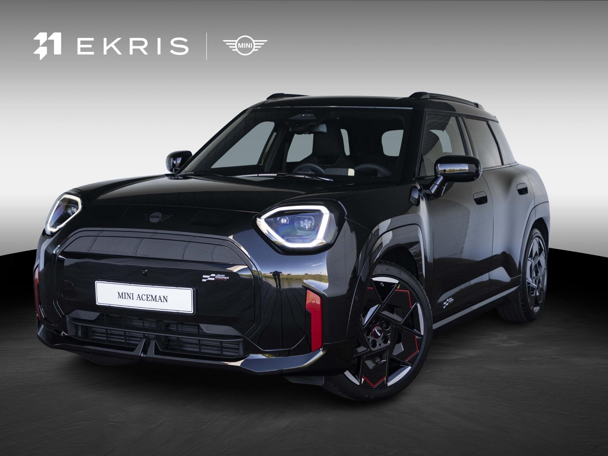 MINI Aceman E JCW John Cooper Works L-pakket 360 camera | Gl, Auto's, Stof, 258 pk, 355 km, Zwart