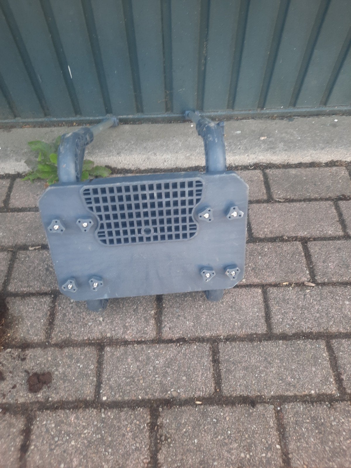 motorsteun, Ophalen