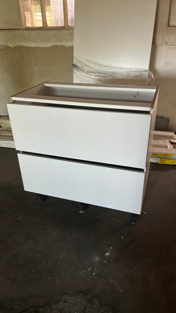 Keuken kastjes, Zo goed als nieuw, 3 of 4 laden, Minder dan 100 cm, 25 tot 50 cm