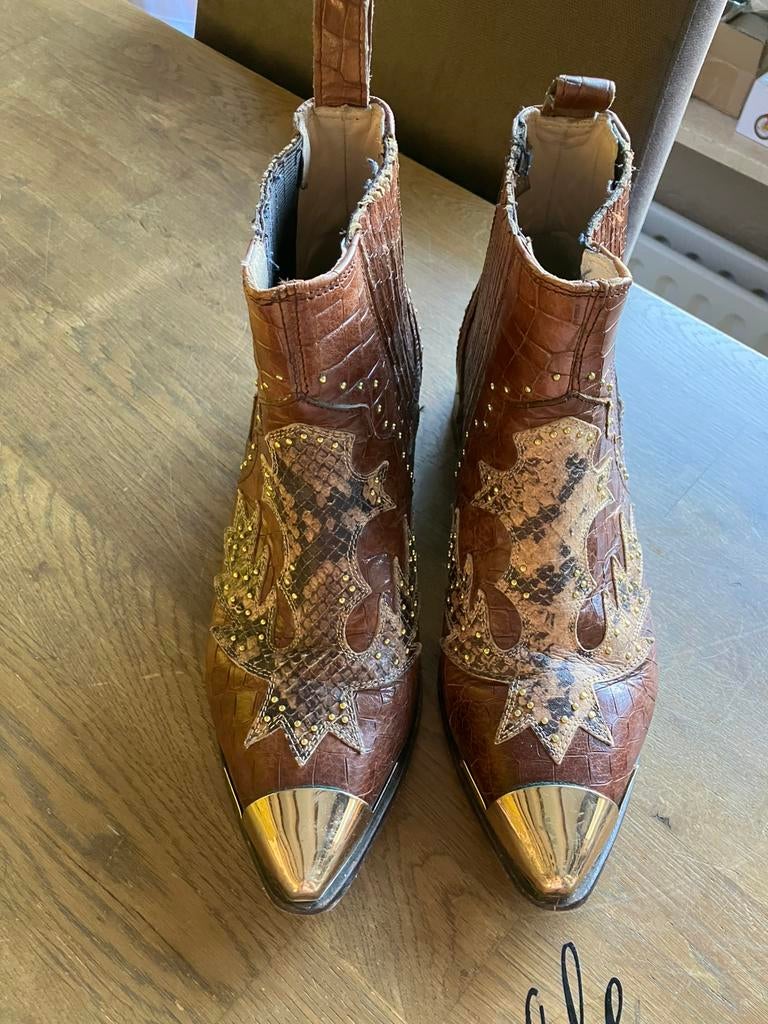 Melvin Hammilton laarsjes, Kleding | Dames, Schoenen, Bruin, Lage of Enkellaarzen, Ophalen of Verzenden, Zo goed als nieuw