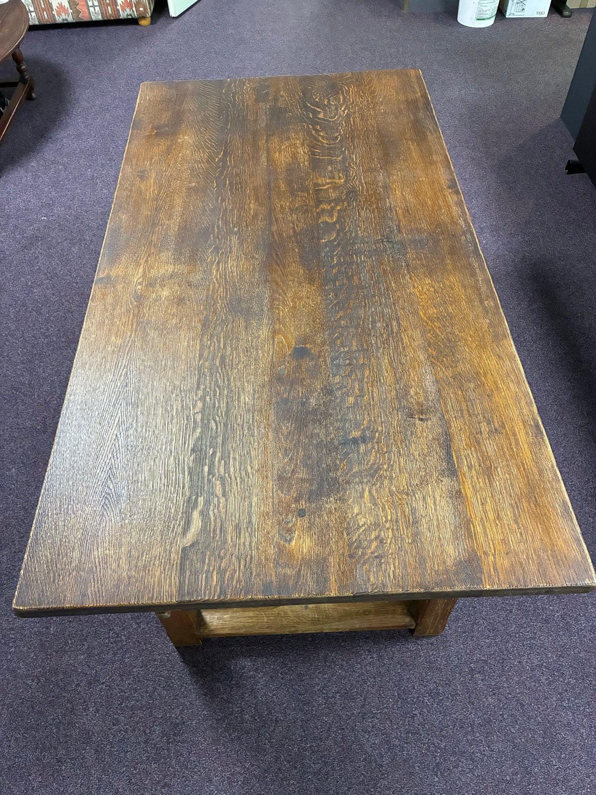 Houten eettafel met afneembaar blad (160x85x75cm), Ophalen, Gebruikt, 50 tot 100 cm, 150 tot 200 cm