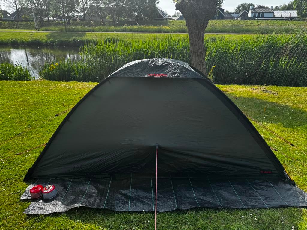 Hilleberg Unna groen met footprint en extra mesh binnentent, Ophalen of Verzenden, Zo goed als nieuw, Overige typen