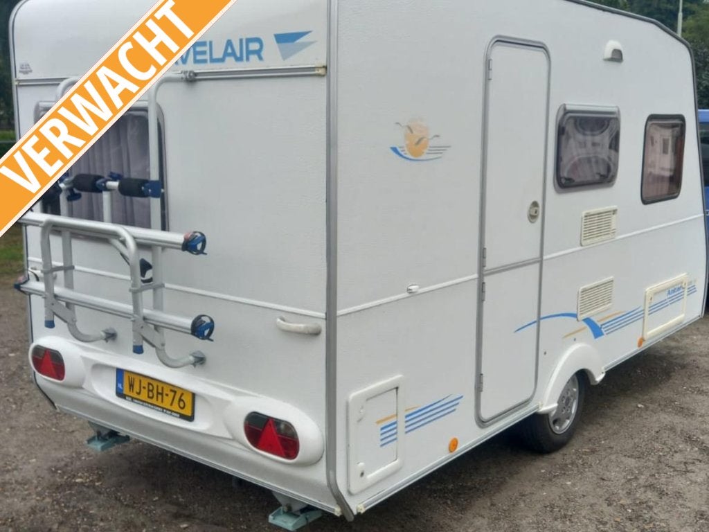 Caravelair Antares Luxe 390 TS VOORTENT, VAST BED, Caravans en Kamperen, Treinzit, Schokbreker, Vast bed, Contact@caravelair.tm.fr
