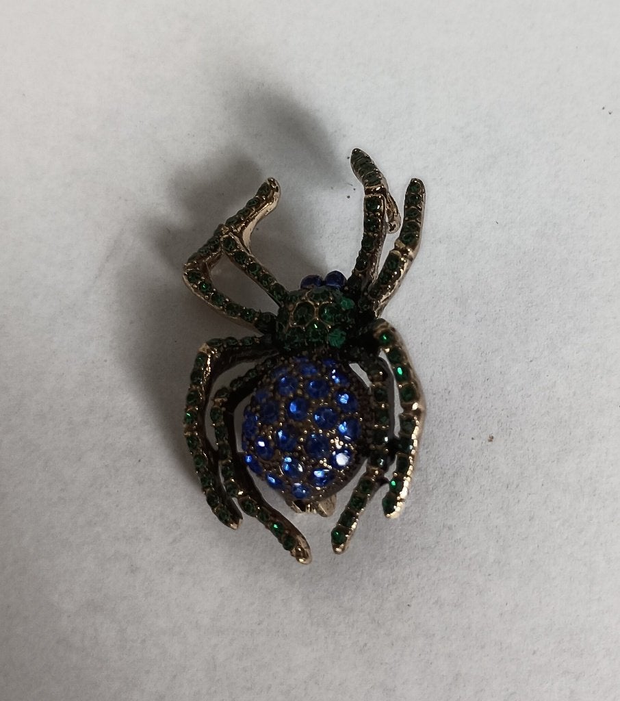 Spin broche, Overige materialen, 4 tot 7 cm, Overige kleuren, Nieuw