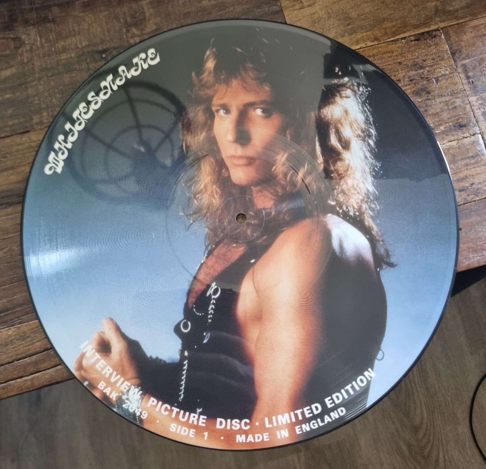 Interview Picture Disc Whitesnake, Ophalen of Verzenden, Zo goed als nieuw