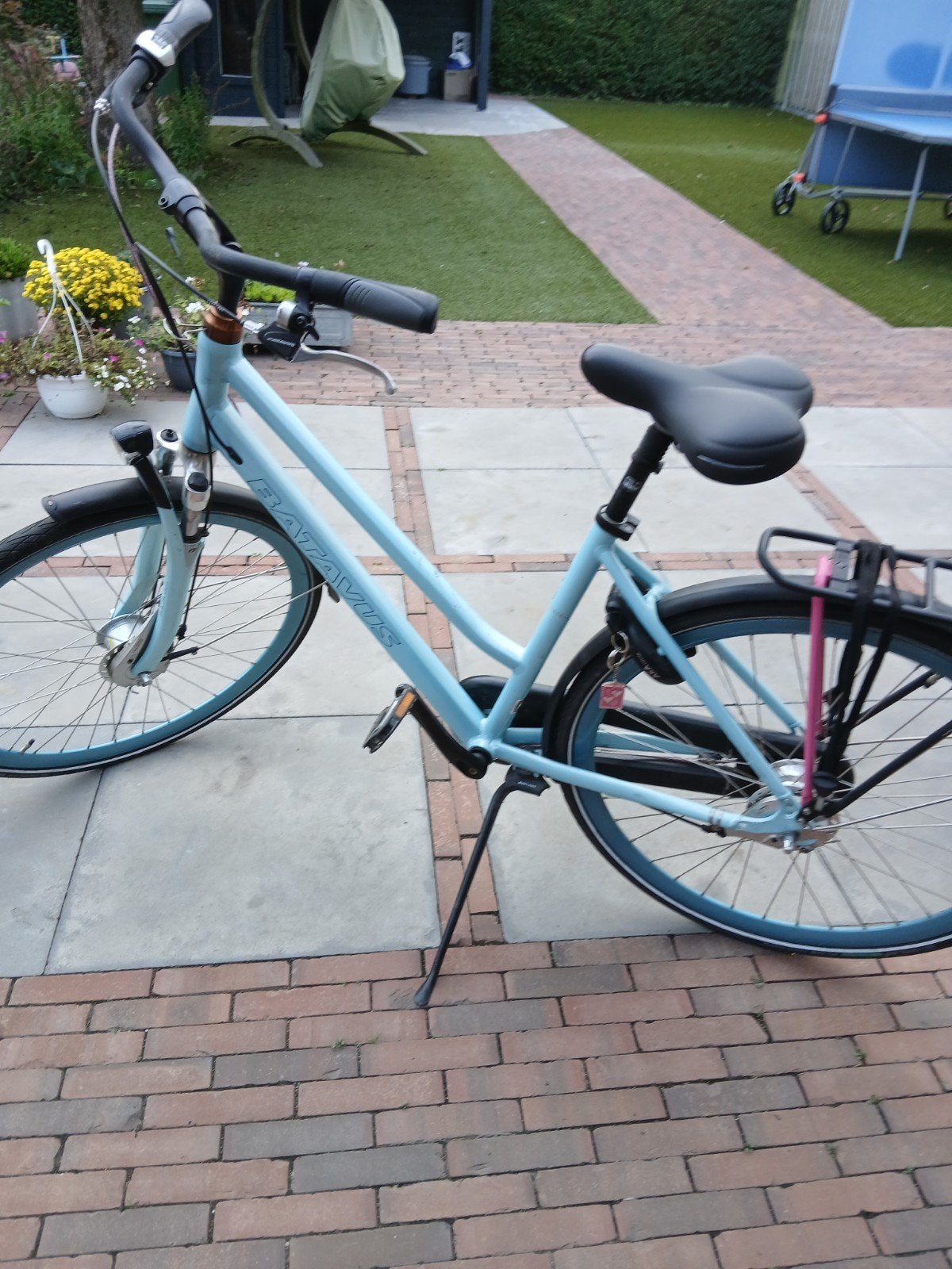 damesfiets, Fietsen en Brommers, Ophalen, Gebruikt, 47 tot 50 cm, Versnellingen