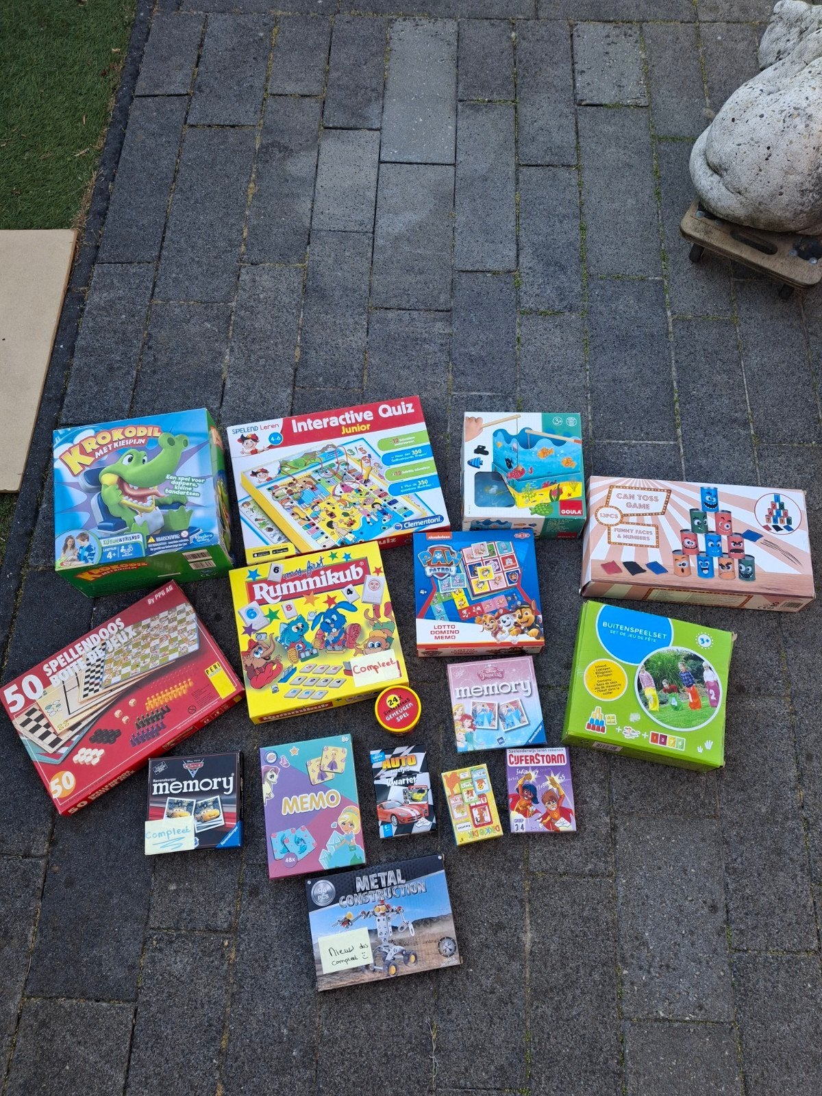 diverse spelletjes, Ophalen, Zo goed als nieuw