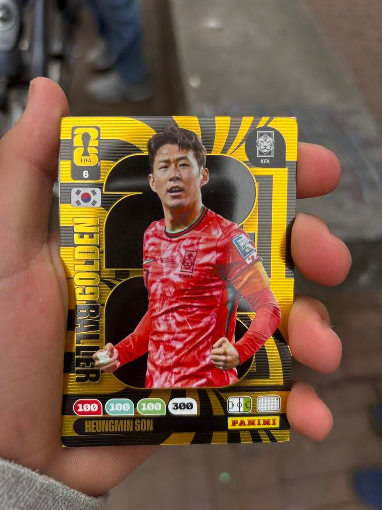 Fifa 2026 kaart son golden baller, Ophalen, Zo goed als nieuw, Plaatje