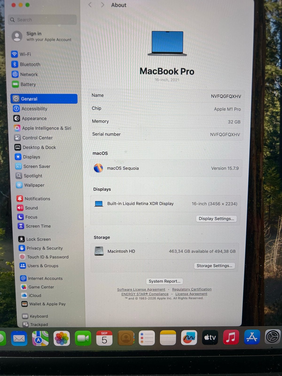 MacBook Pro 16-inch, 2021 - Apple M1 Pro, 32GB RAM 512SSD, Computers en Software, 512 GB, Zo goed als nieuw, 16 inch, Onbekend