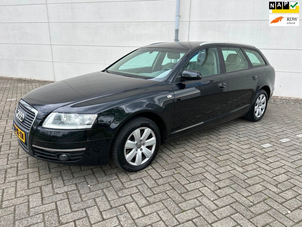 Audi A6 Avant 2.7 TDI Pro Line Business Clima Cruise Control, Auto's, Audi, Stof, Beige, 2698 cc, Origineel Nederlands