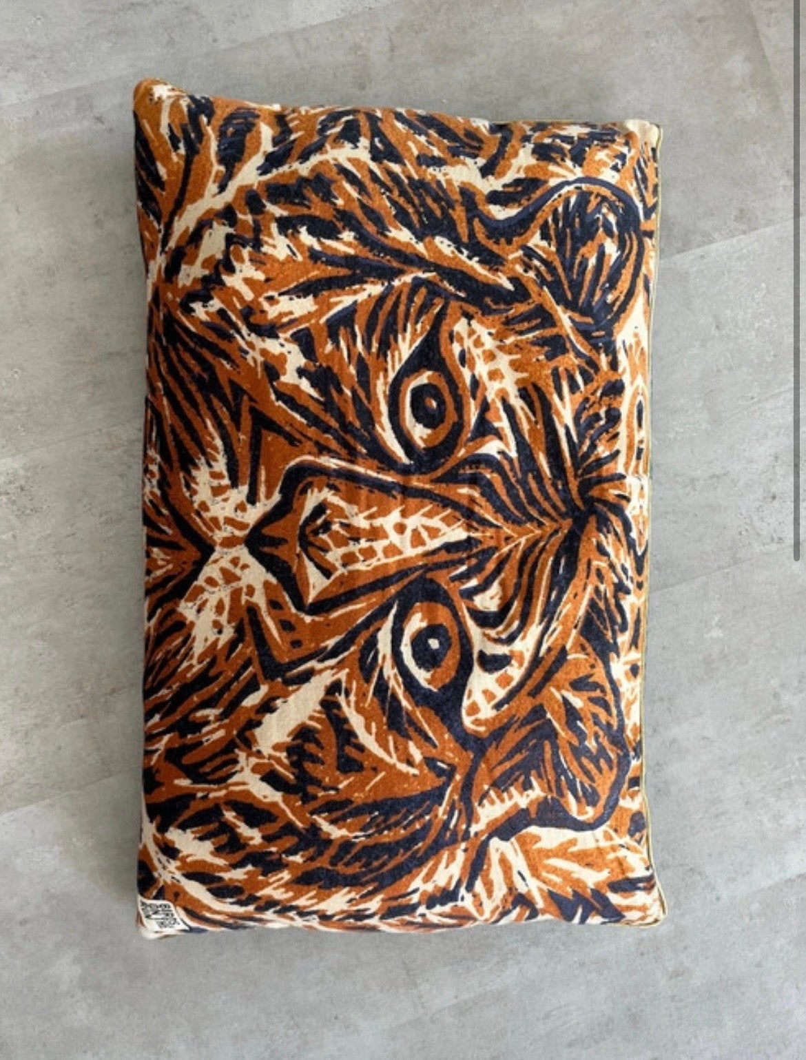 Birds on the Run Kussen 37x58cm - Tijger/luipaard, Overige merken, Met print, Ophalen of Verzenden, Zo goed als nieuw