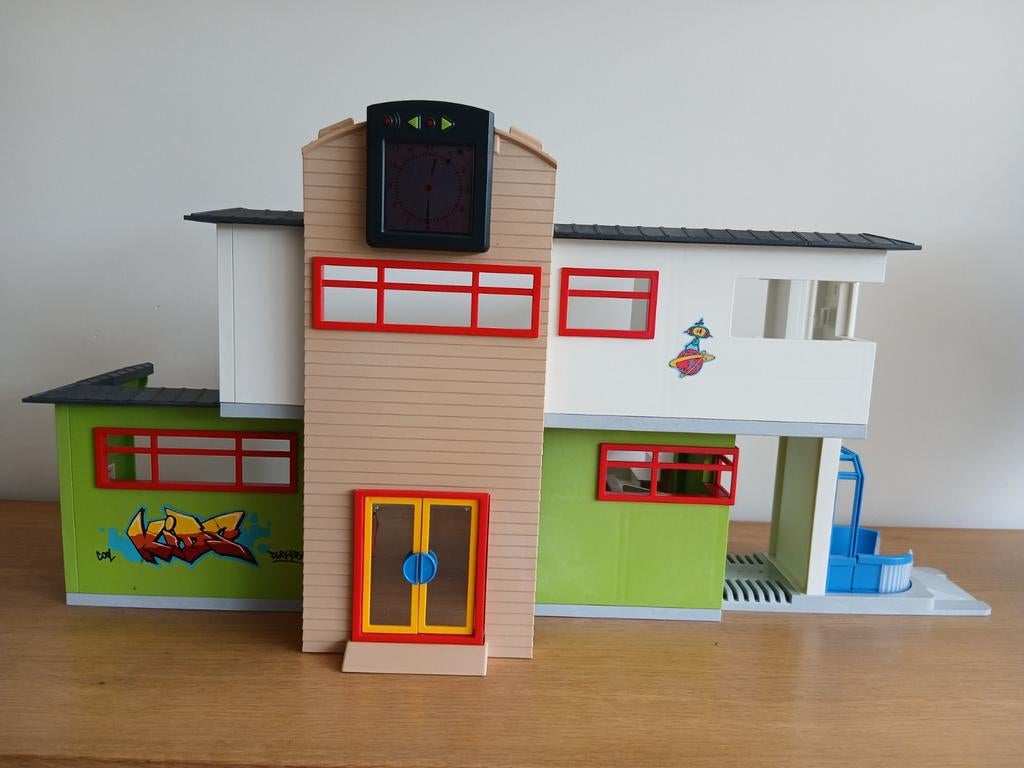 Playmobil school 15 euro, Ophalen, Gebruikt, Complete set