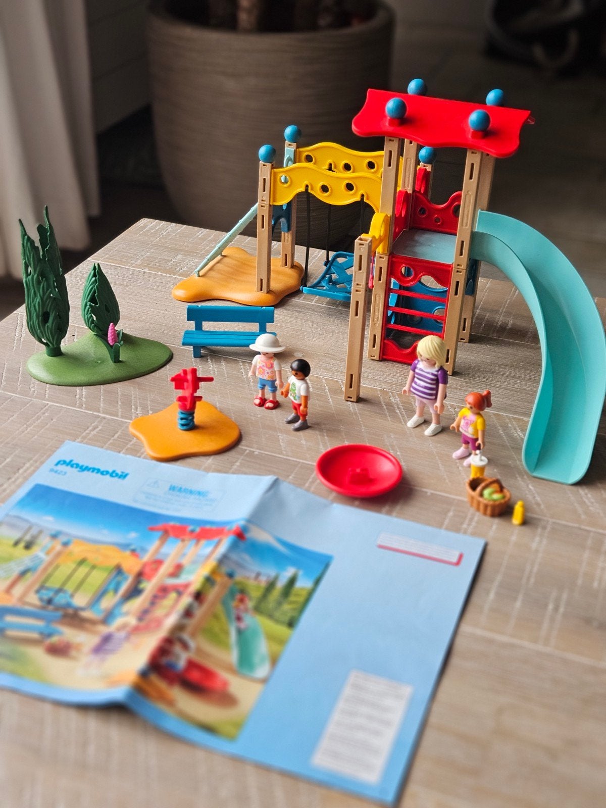 Playmobil speeltuin compleet, Ophalen, Zo goed als nieuw