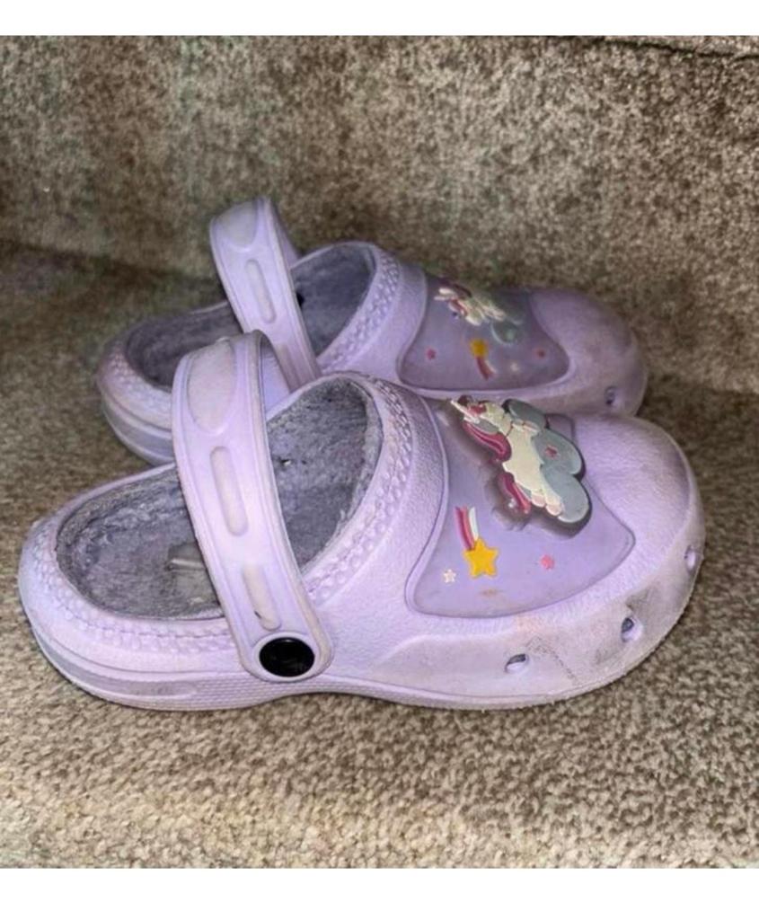 Gevoerde Unicorn Crocs met Licht - Maat 29, Ophalen of Verzenden, Zo goed als nieuw