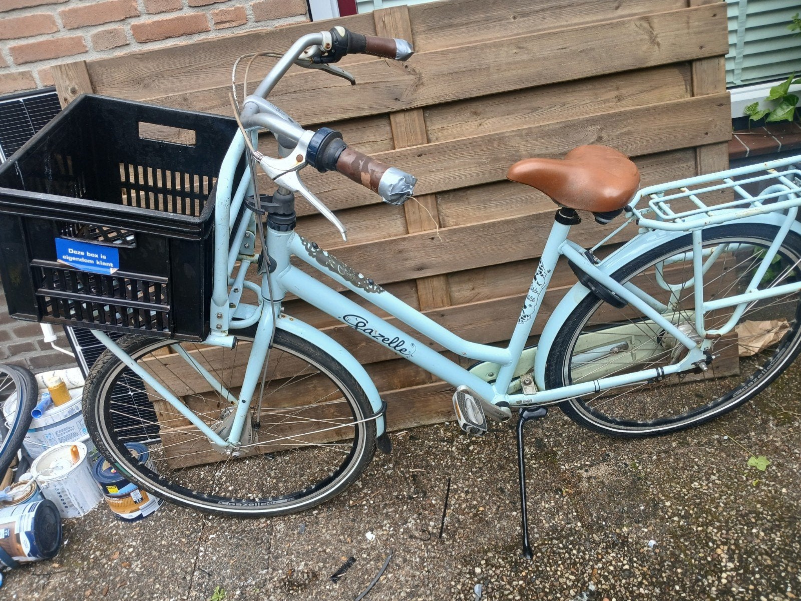 Damesfiets gazelle, Fietsen en Brommers, Fietsen | Dames | Moederfietsen, Ophalen, Zo goed als nieuw, Gazelle