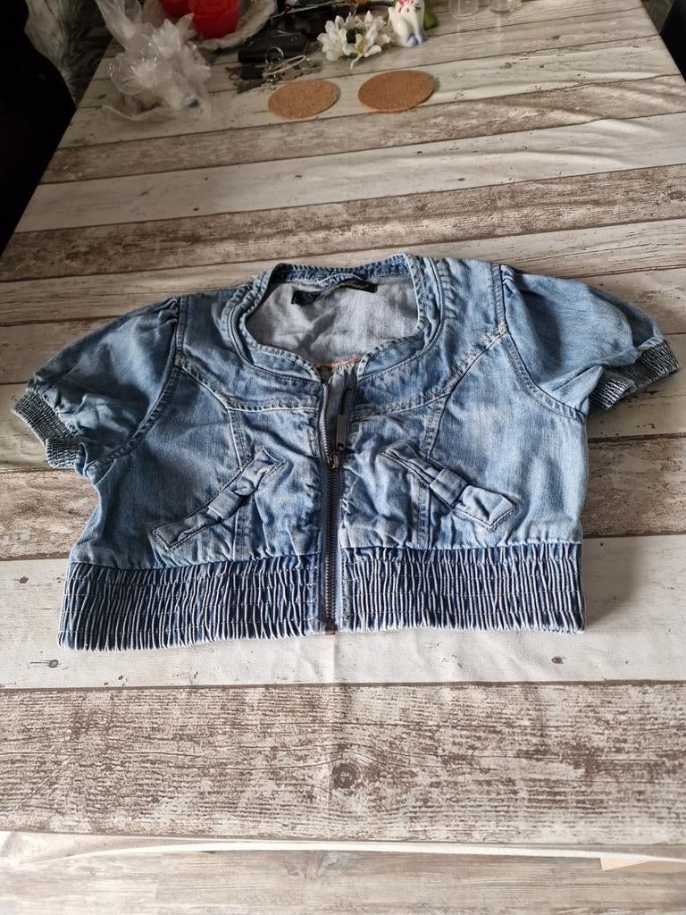 Spijkerjasje maat S merk Coolcat, Ophalen of Verzenden, Zo goed als nieuw, Meisje, Jas