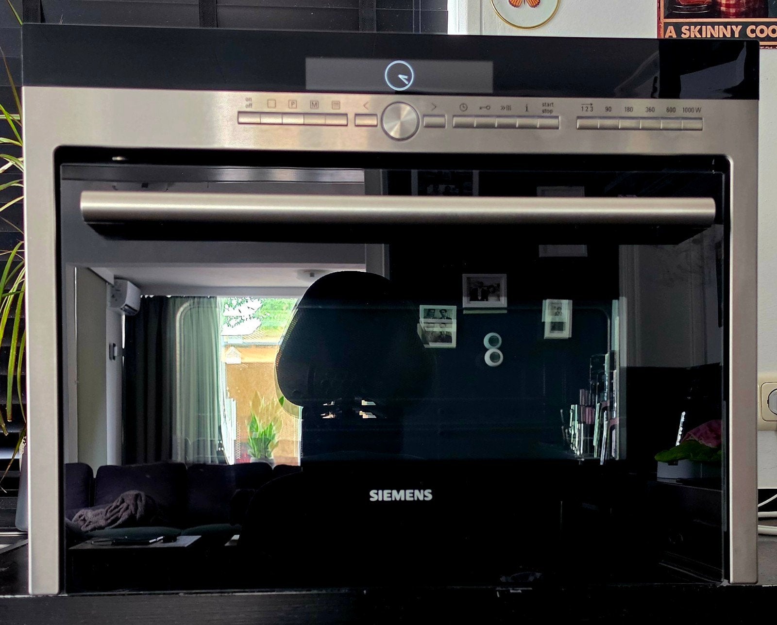 Siemens Inbouw Combioven zelfreinigend, Witgoed en Apparatuur, Magnetrons, Ophalen, Zo goed als nieuw, Grill, Inbouw