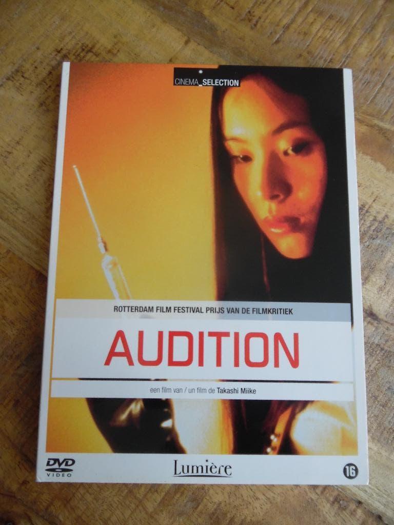 JAPAN CULT HORROR  - AUDITION - TAKASHI MIIKE FILM, Cd's en Dvd's, Vanaf 16 jaar, Ophalen of Verzenden, Gebruikt, Overige gebieden