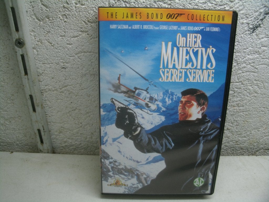 vhs 247b on her majesty's secret service, Alle leeftijden, Ophalen of Verzenden, Zo goed als nieuw, Actie en Avontuur