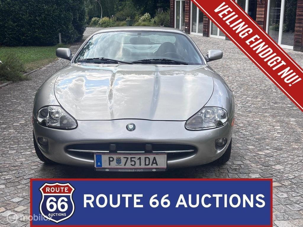 Jaguar XK8 Coupe | 1998 | Route 66 Auctions, Overige carrosserieën, Zwart, Bedrijf, Handgeschakeld