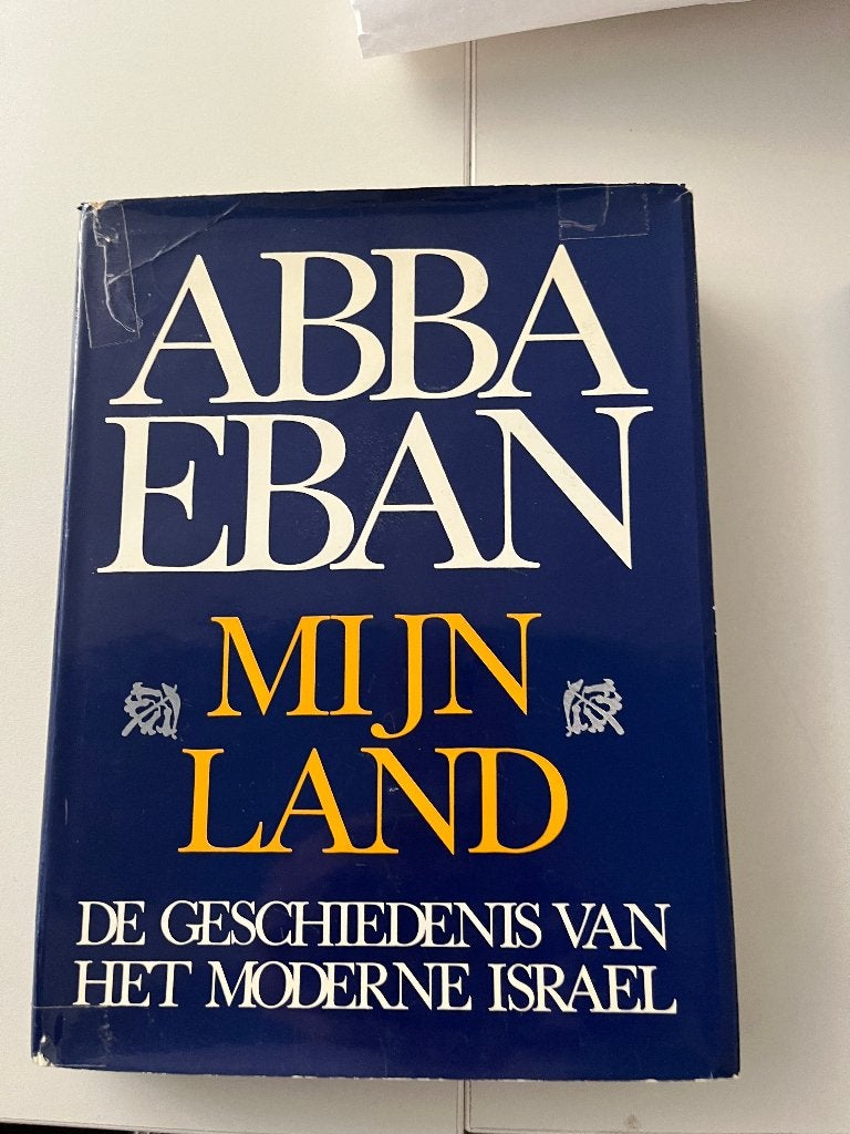 Abba Ean, mijn land, geschiedenis van Israël, Ophalen, Zo goed als nieuw, Europa