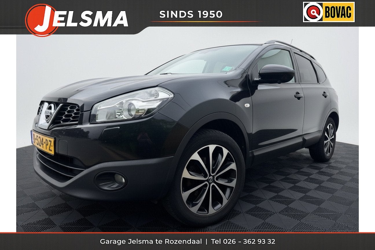 Nissan QASHQAI+2 2.0 Connect 7p., Handel- / export, Auto's, Nissan, Stof, Gebruikt, 7 stoelen, Zwart