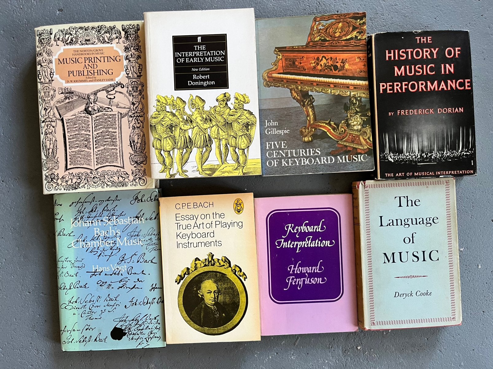 8 piano music theory technique books Bach etc, Boeken, Ophalen, Gelezen, Artiest