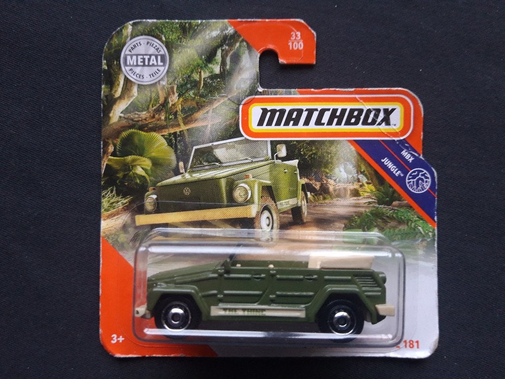 Matchbox VW type 181 groen the Thing – Nieuw in blister, Ophalen of Verzenden, Zo goed als nieuw, Auto