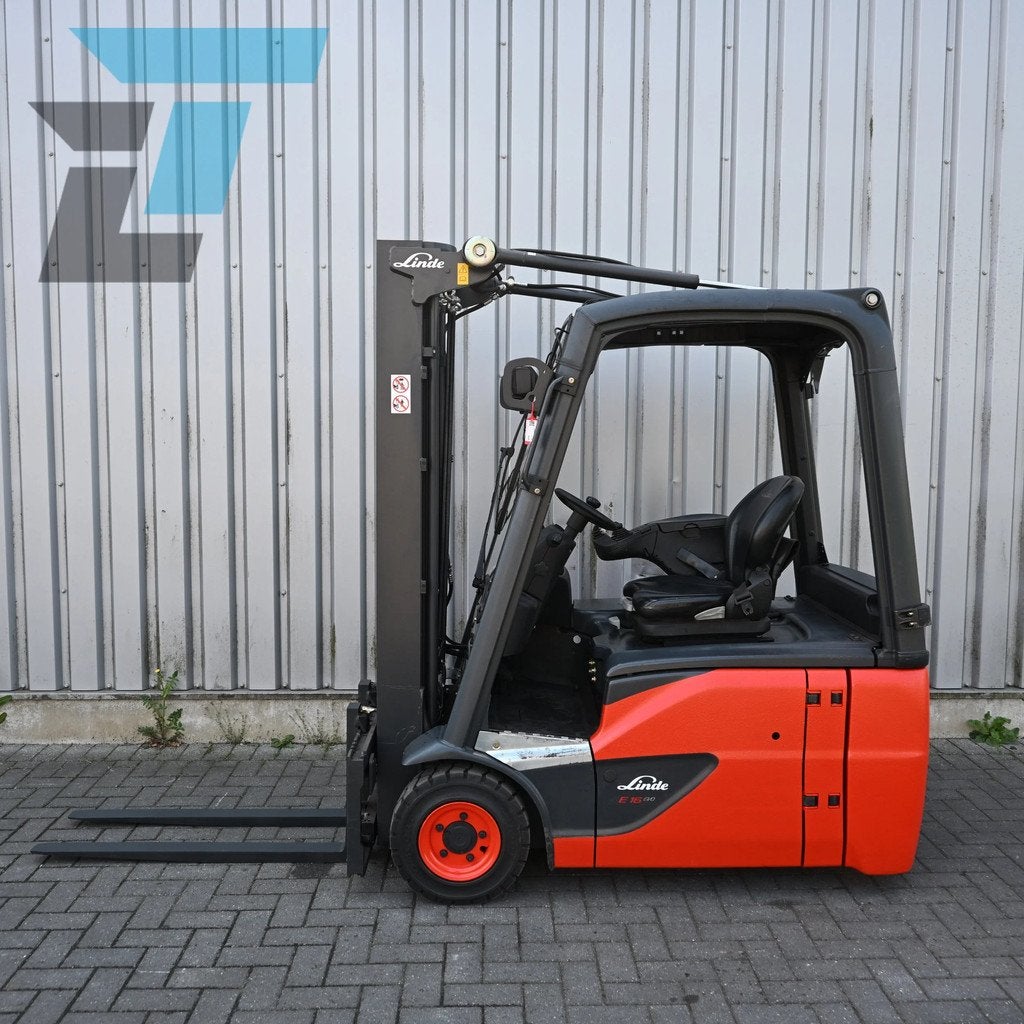 Linde E16-02 Elektrische heftruck (bj 2017), 1000 tot 2000 kg, Elektrisch, Heftruck, Linde