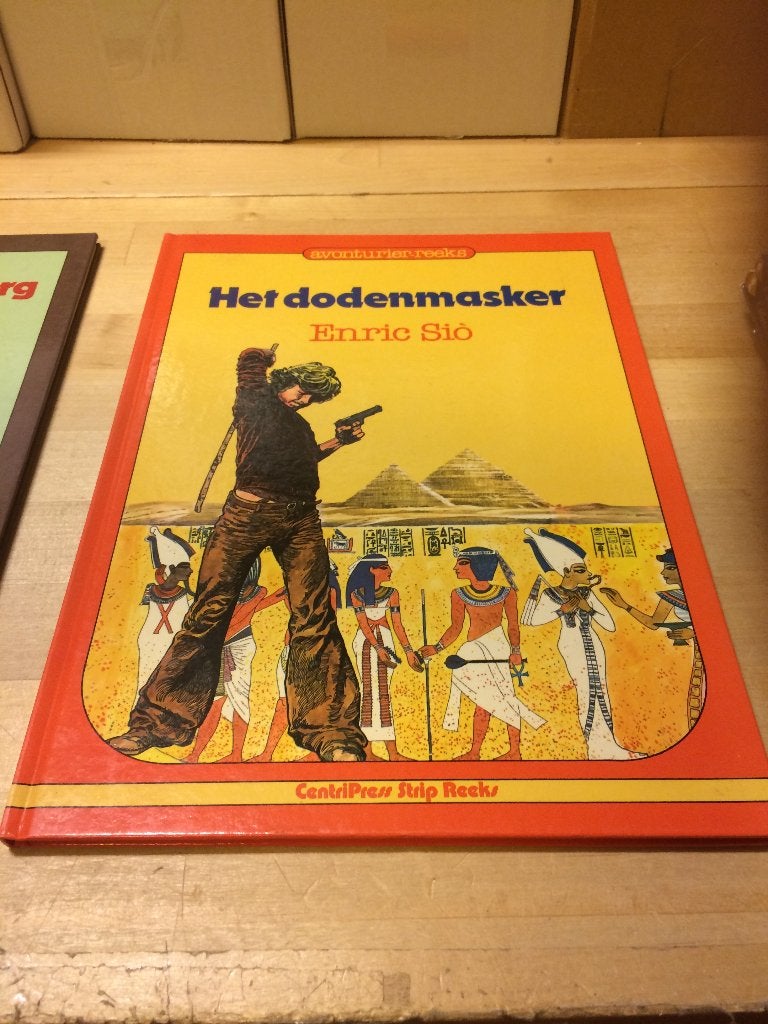 Het dodenmasker (HC), Eén stripboek, Ophalen of Verzenden, Zo goed als nieuw