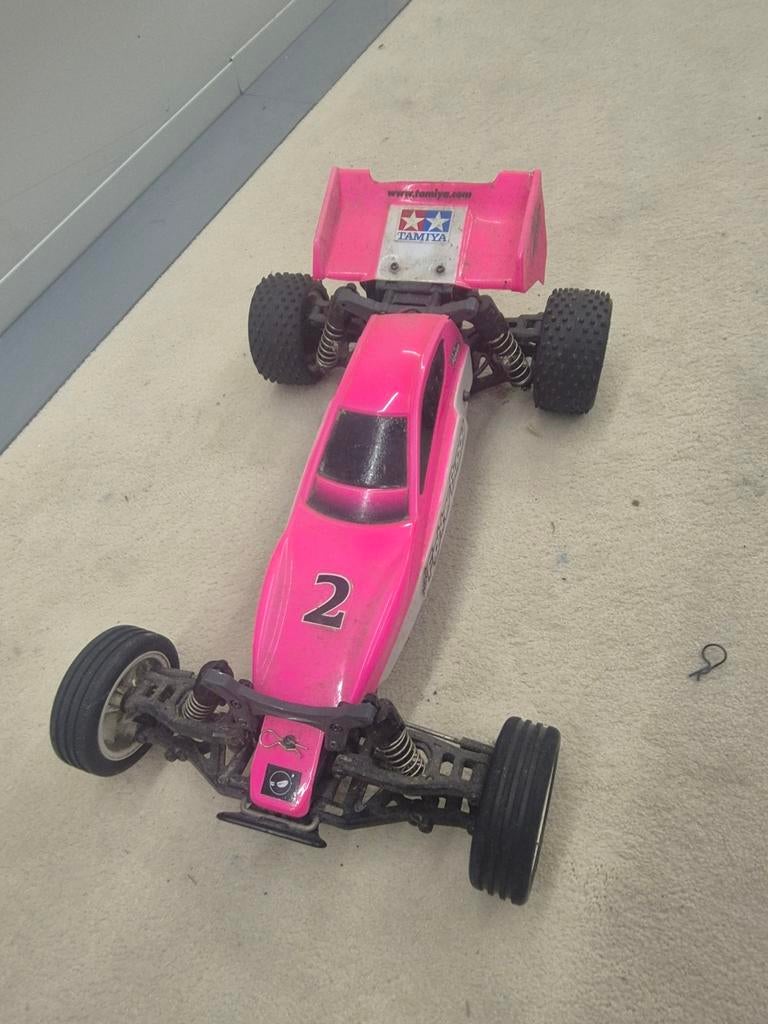 Tamiya neo fighter dt-03, Elektro, Gebruikt, Auto offroad, Ophalen of Verzenden
