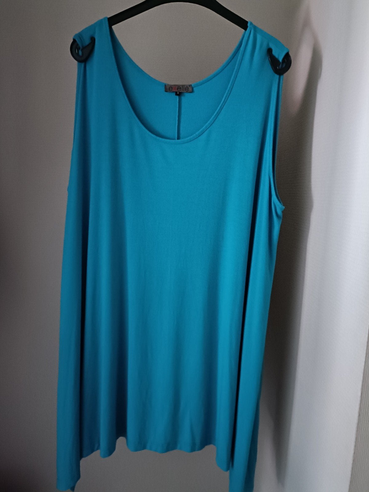 Leuke turkooise top van Exelle maat xl, Exelle, Blauw, Gedragen, Shirt of Top