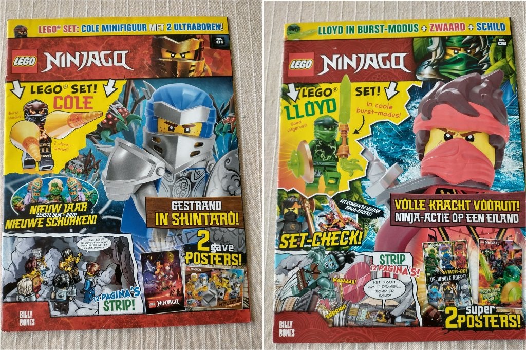 LEGO Ninjago Legacy nr. 1 + 2 - 2021, Ophalen of Verzenden, Zo goed als nieuw, Fictie algemeen