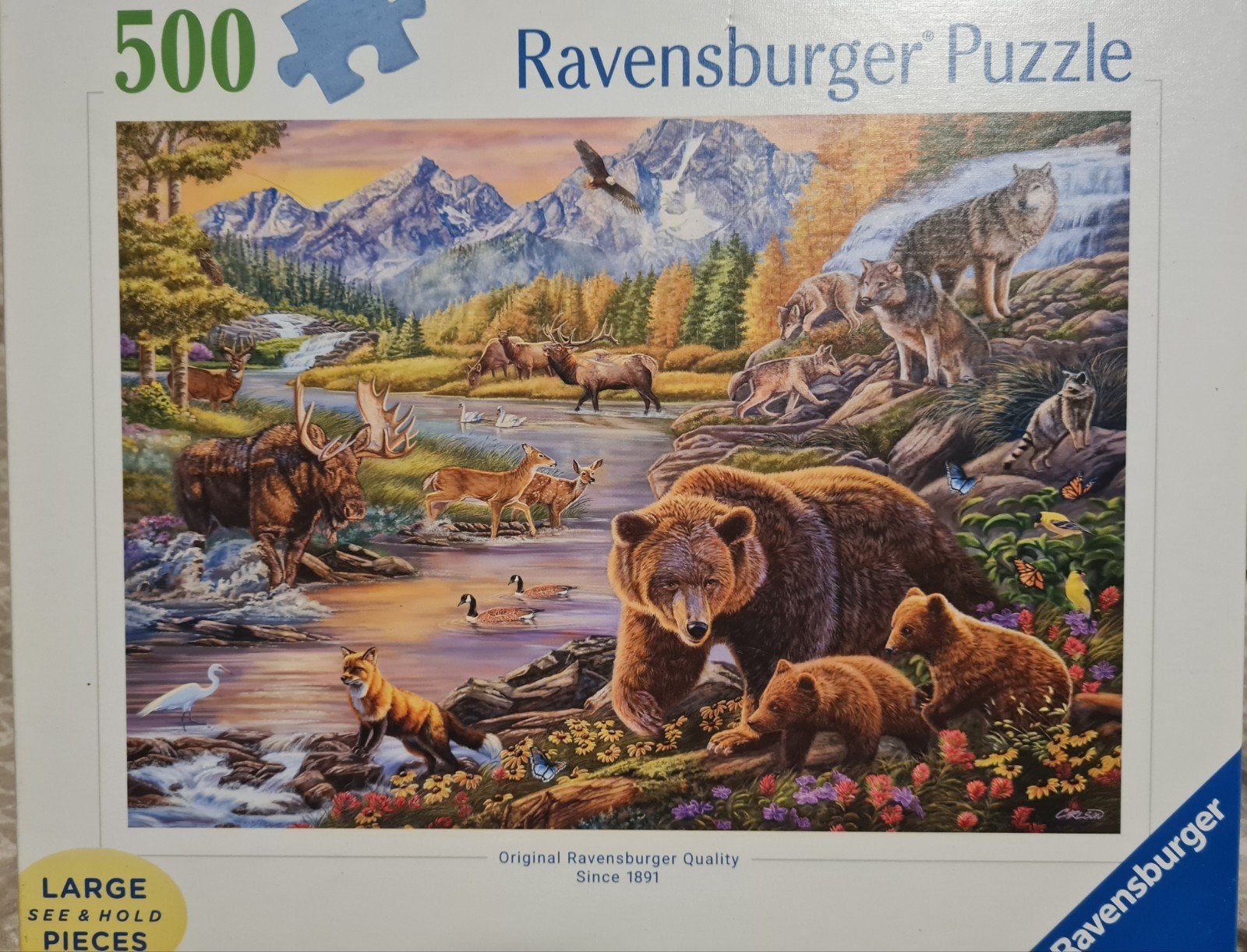 verschillende puzzels 500 & 1000 stukjes, Ophalen, 500 t/m 1500 stukjes
