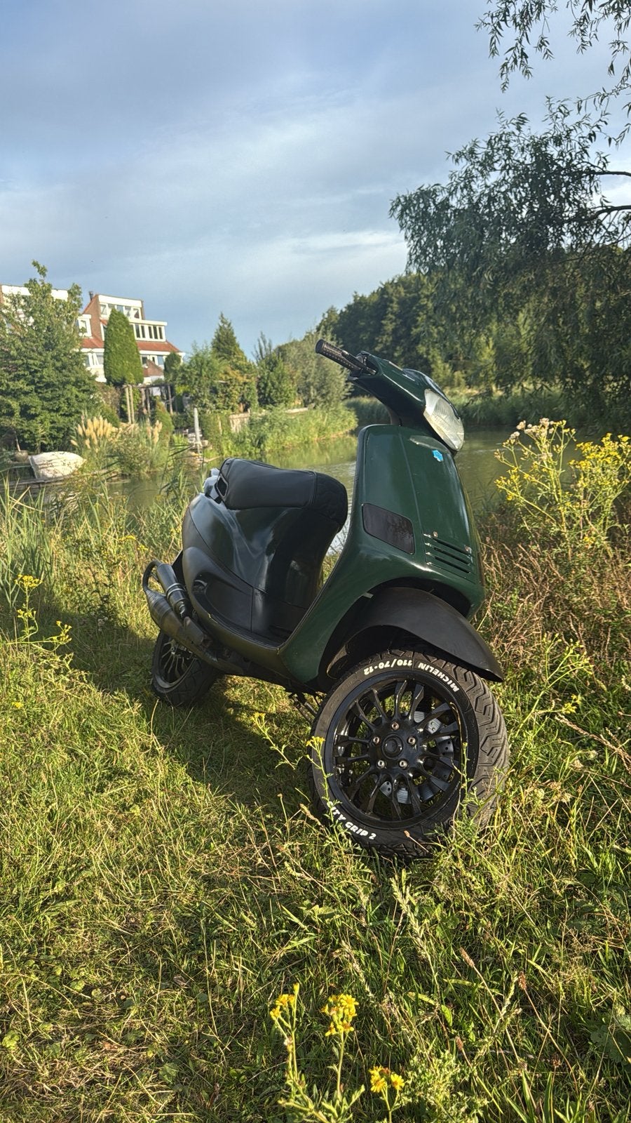 Piaggio Fastrider 70cc brom, Ophalen, Zo goed als nieuw, Tweetakt, Zip